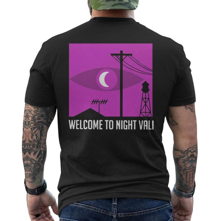 Welcome To Night Vale T Men's Back Print T-shirt