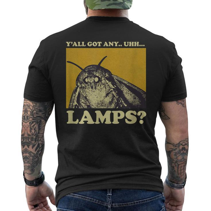 Yall Got Any Lamps Moth Insect Meme Men's Back Print T-shirt