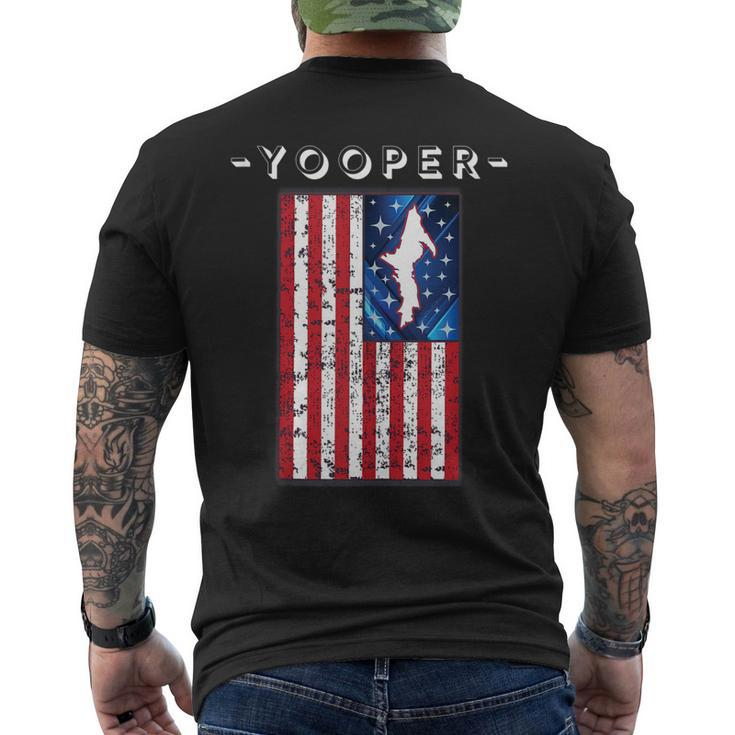 Yoopermerican Men's Back Print T-shirt