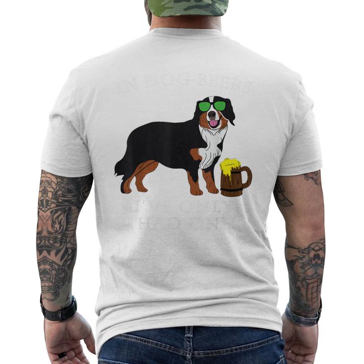 Men's Crewneck Short Sleeve Back Print T-shirt