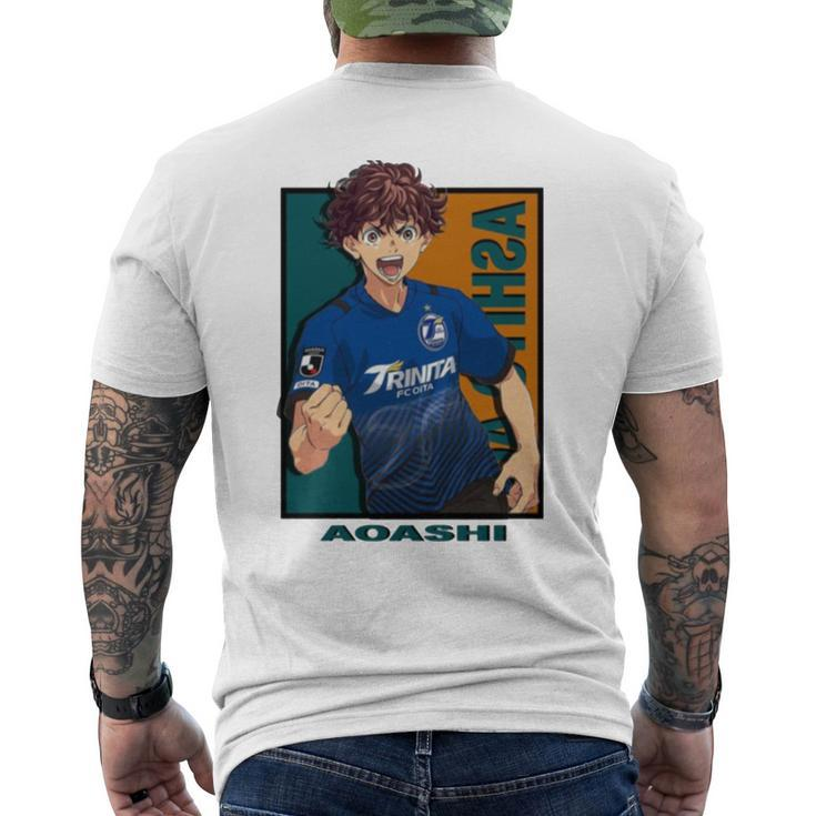Art Ashito Aoi Aoashi Men's Back Print T-shirt