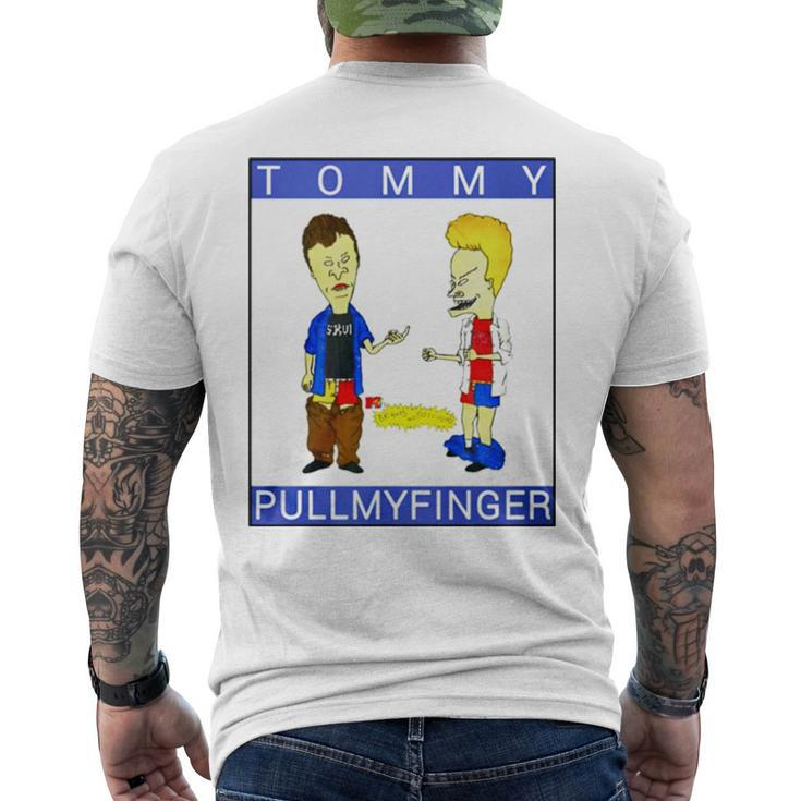 Beavis And Butt Head Tommy Pullmyfinger Men's Back Print T-shirt