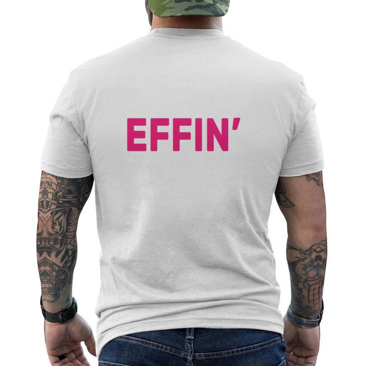 Best Effin Mom Ever V2 Men's Crewneck Short Sleeve Back Print T-shirt