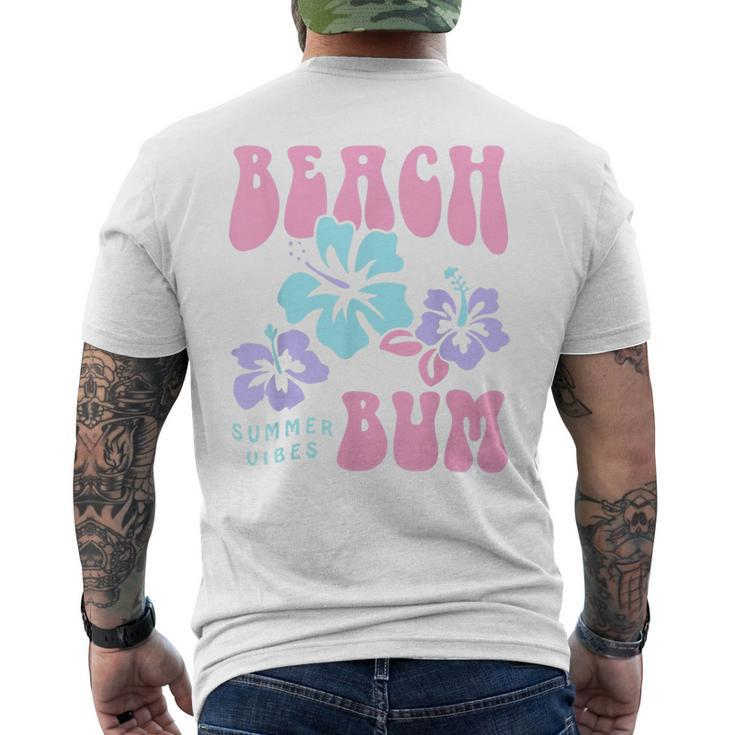 Coconut Girl Beach Bum Pastel Graphic Trendy Y2k 90S Retro Men's Back Print T-shirt