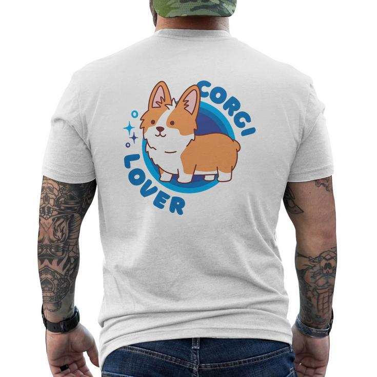 Corgi Lover V2 Men's T-shirt Back Print