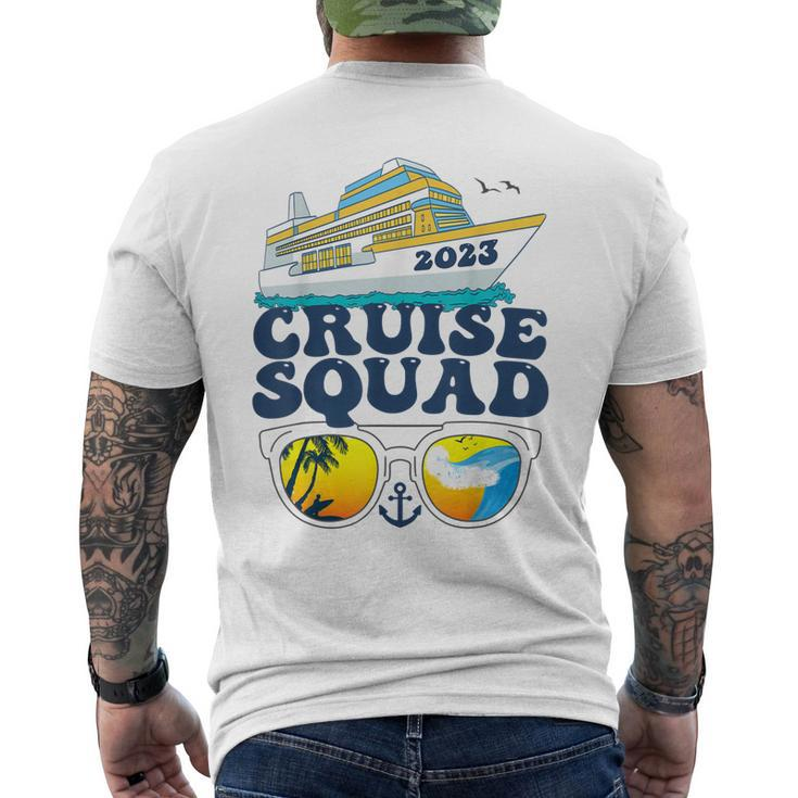 Cruise Squad 2023 For Family Matching Family Cruise 2023 Men's Back Print T-shirt