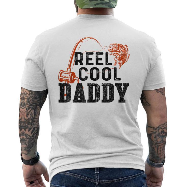Fishermen Reel Cool Daddy Daddy Fishing Fathers Day Men's T-shirt Back  Print - Thegiftio