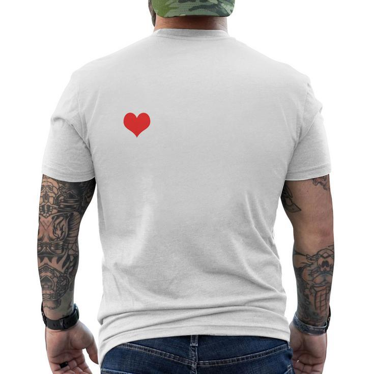 I Heart Dr Fauci V2 Men's T-shirt Back Print