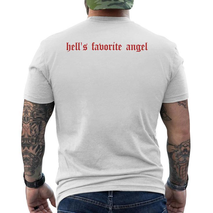 Hells Favorite Angel Hells Favorite Angel Men's Back Print T-shirt