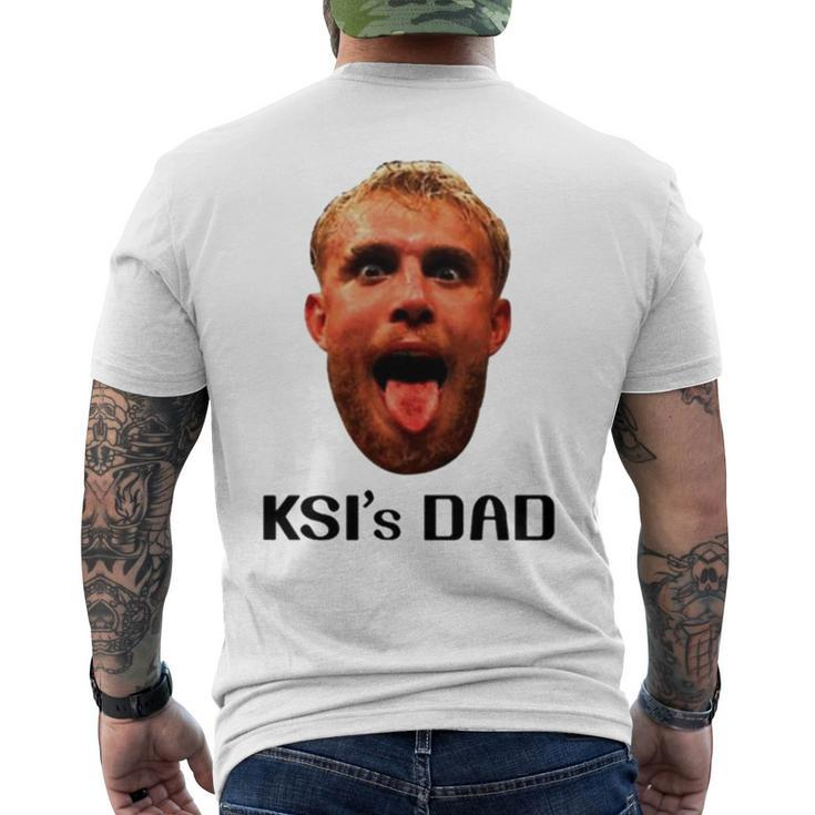 Jakepaul Ksi’S Dad Men's Back Print T-shirt