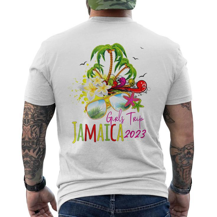 Jamaica Girls Trip 2023 Girls Squad Summer Vacation Trip Men's Back Print T-shirt