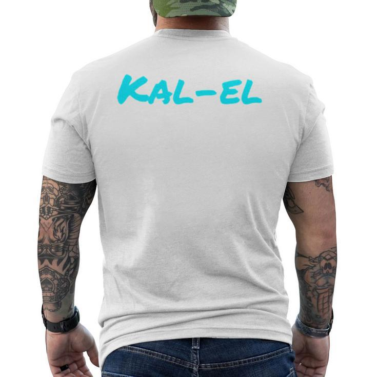 Kal El Typo Men's Back Print T-shirt