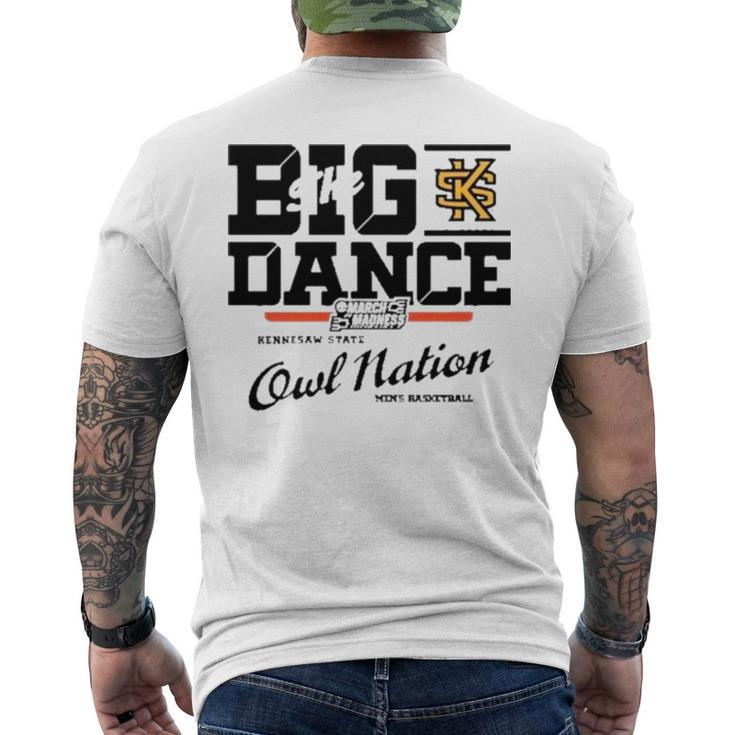 Kennesaw State Men’S Basketball 2023 March Madness The Big Dance Men's Back Print T-shirt