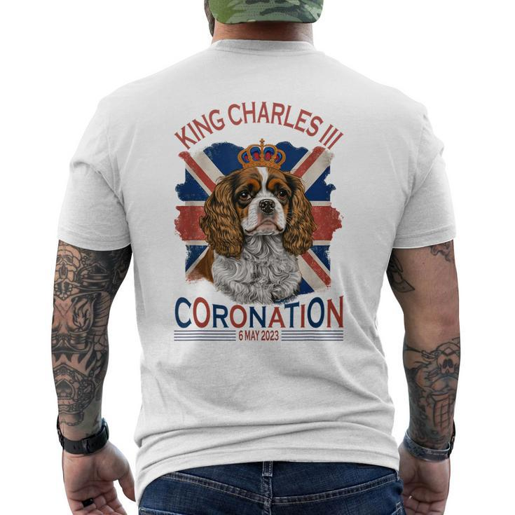 King Charles Iii British Royal Coronation May Spaniel Dog Men's Back Print T-shirt