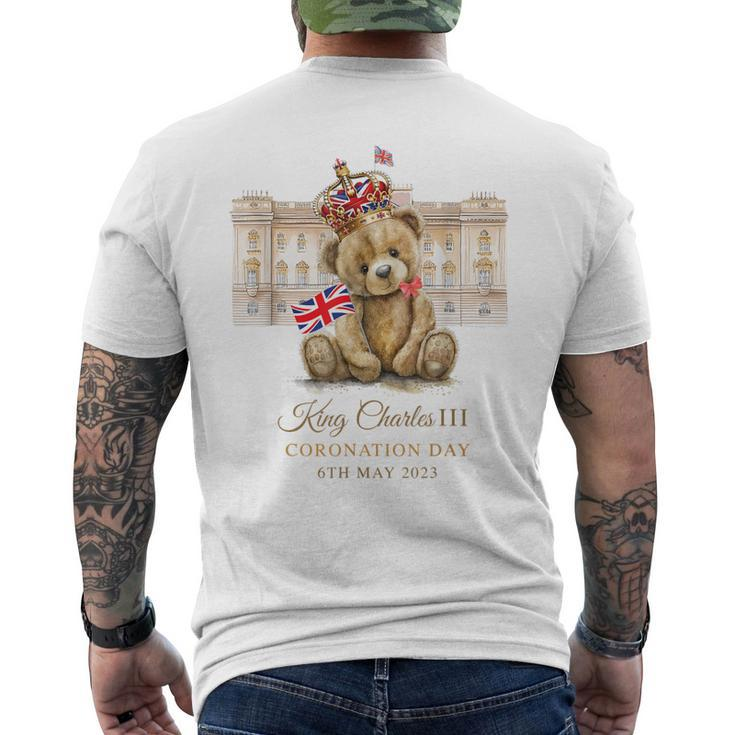 King Charles Iii Coronation Men's Back Print T-shirt
