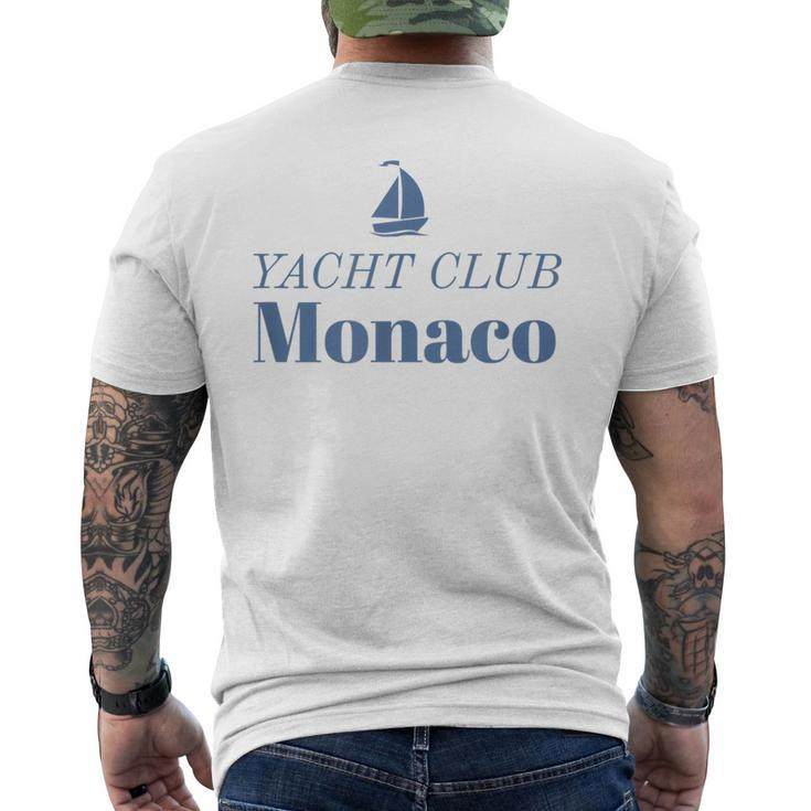 Monaco Yacht Club Men's Back Print T-shirt