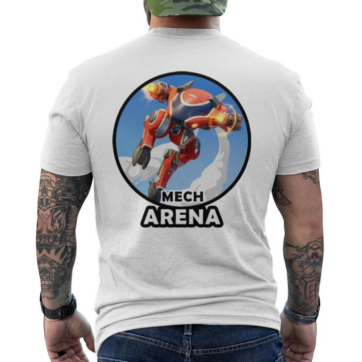 Lets Play Amazing Battle Daemon X Machina Men's Back Print T-shirt