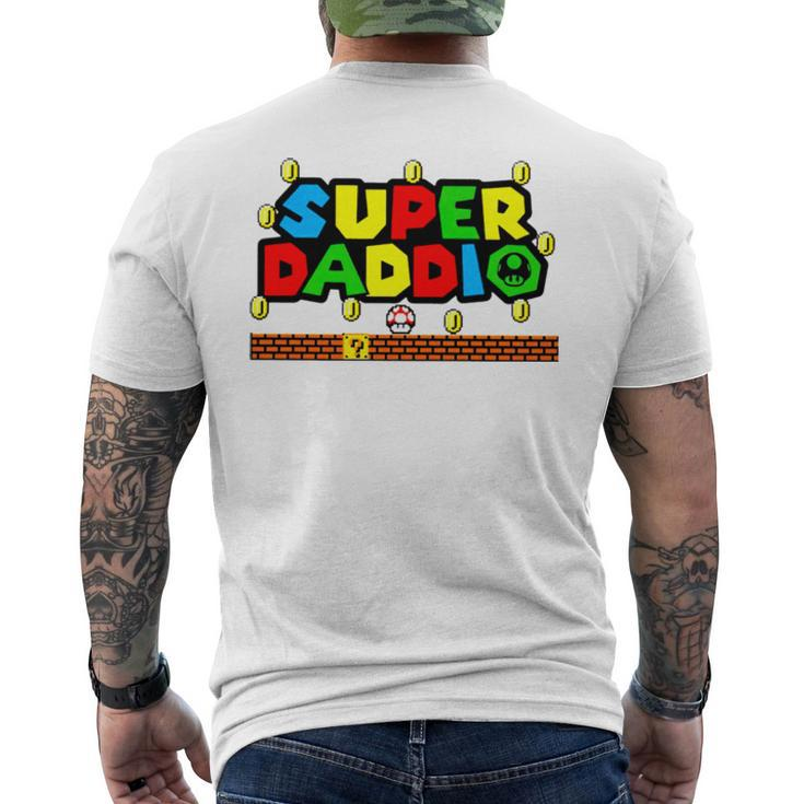 Super Daddio Father’S Day Men's Back Print T-shirt