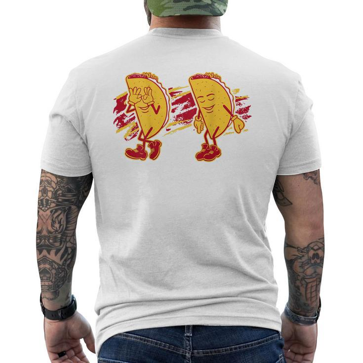 Taco Griddy Cinco De Mayo Men's Back Print T-shirt