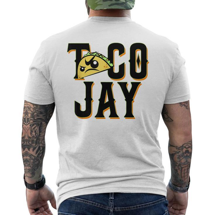 Taco Jay Tacos Day Men's T-shirt Back Print