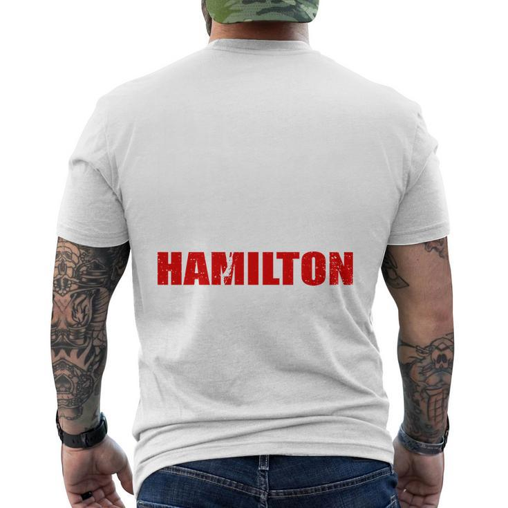 This Girl Loves Alexander Hamilton Men's Crewneck Short Sleeve Back Print T-shirt