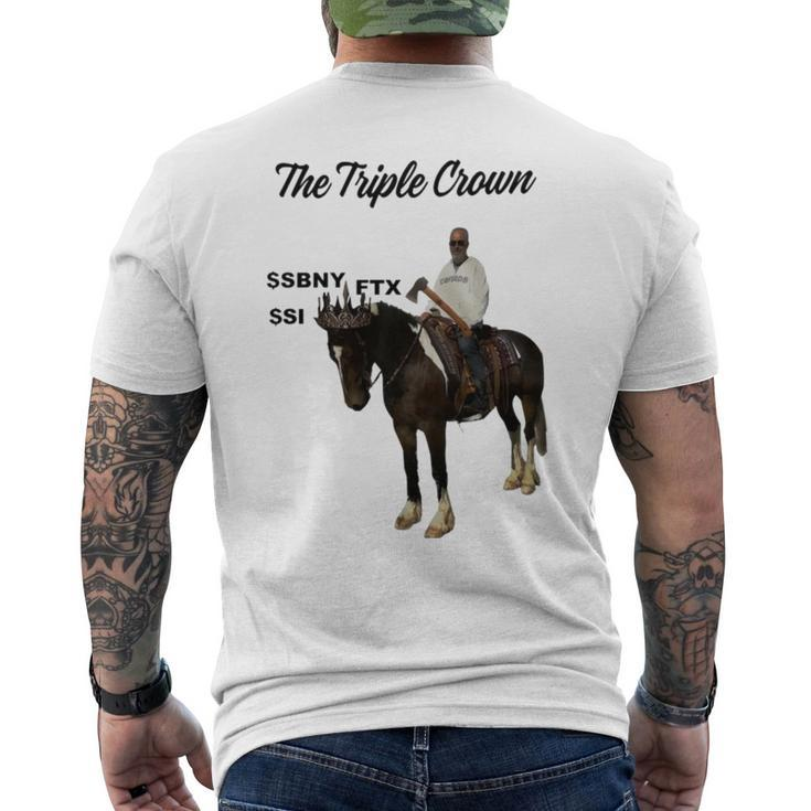 The Triple Crown Sbny Ftx Si Men's Back Print T-shirt