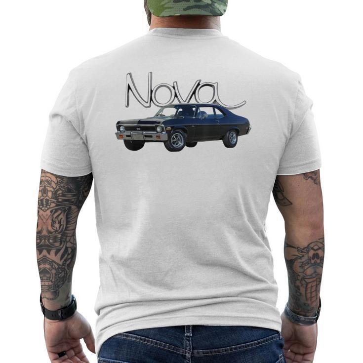 Vintage 1972 Chevys Nova Men's T-shirt Back Print