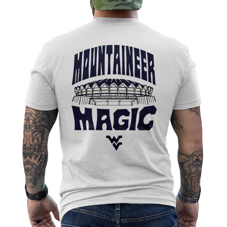 West Virginia Mountaineer Magic Men's Back Print T-shirt