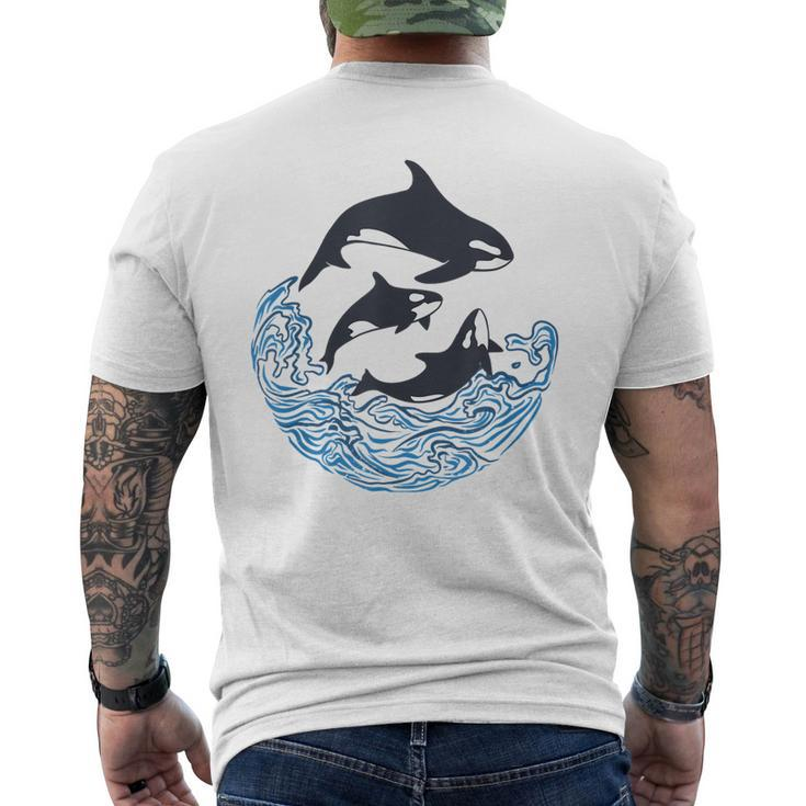 Whale Shark Cute Goods Clothes Mens Original Summer Men's Back Print T-shirt