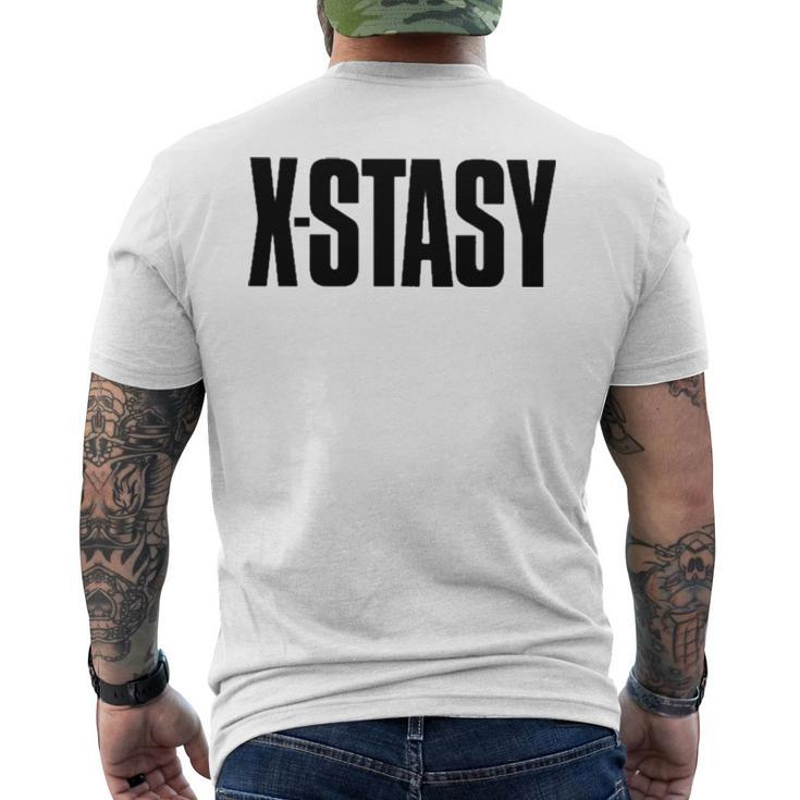 X Stasy Men's Back Print T-shirt