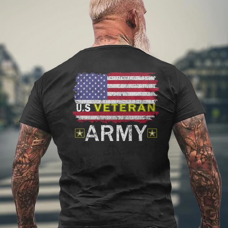 Army Veterans Day -Us Army Veteran Pride Men's T-shirt Back Print Gifts for Old Men