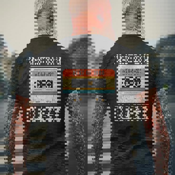 Best Of 1980 43 Year Old Men Bday 43Rd Birthday 1980 Men's Back Print T-shirt Gifts for Old Men