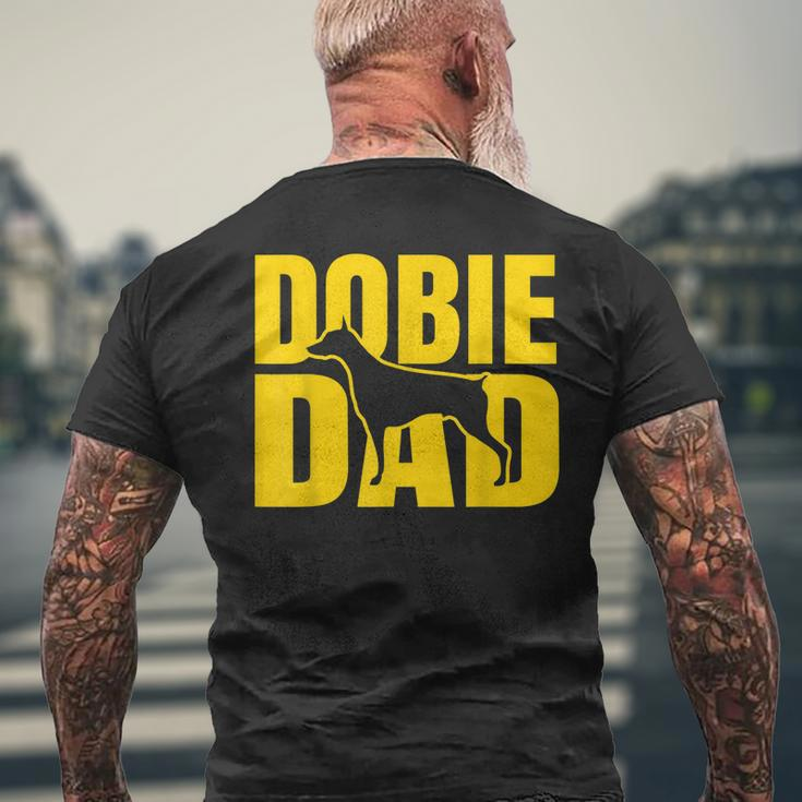 Best Dobie Dad Ever Doberman Pinscher Dog Father Pet Men's Back Print T-shirt Gifts for Old Men