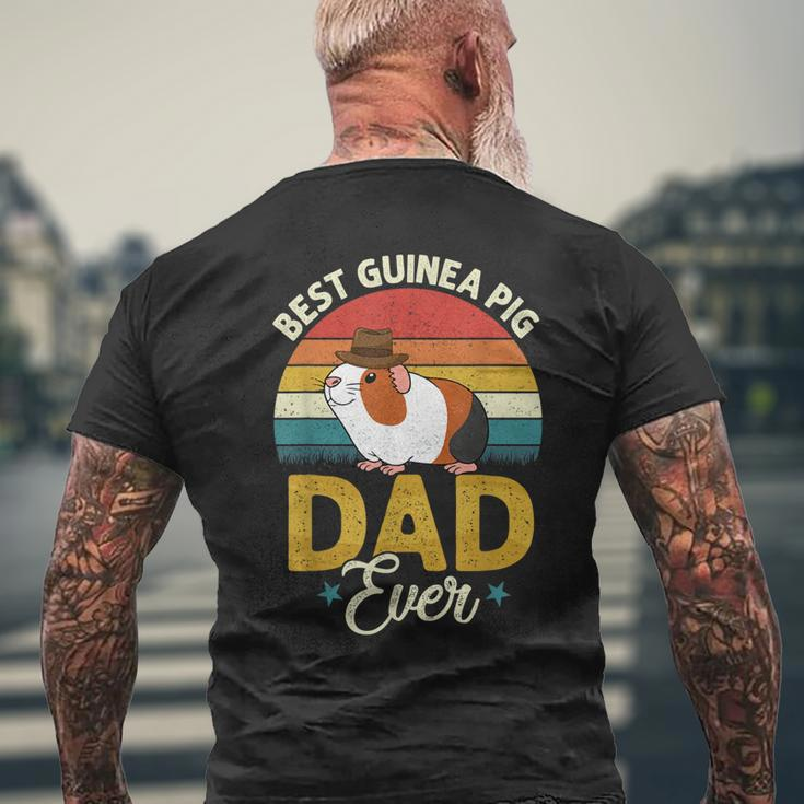 Best Guinea Pig Dad Ever Funny Guinea Pigs Lover Owner Mens Mens Back Print T-shirt Gifts for Old Men