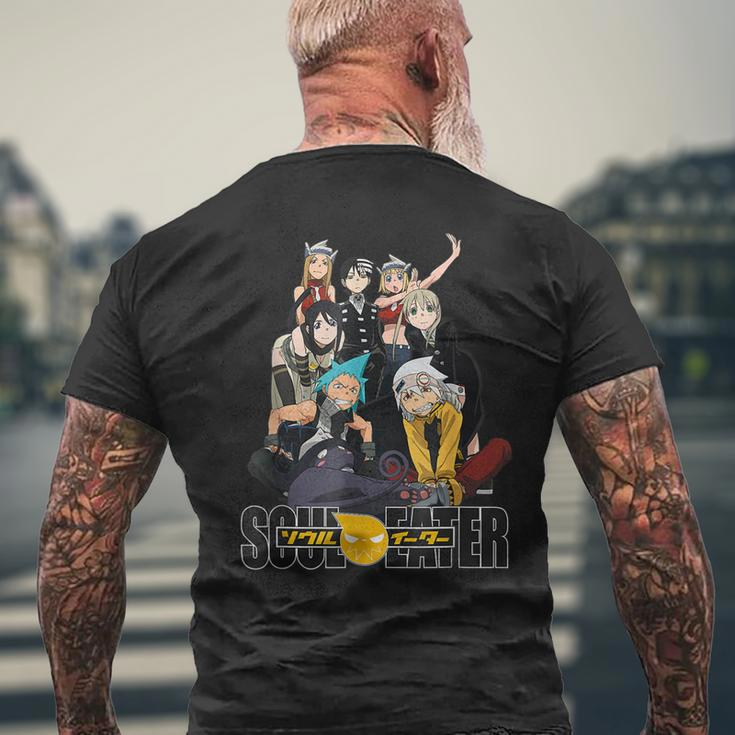 Classic Eater Soul Team Men's Back Print T-shirt Gifts for Old Men