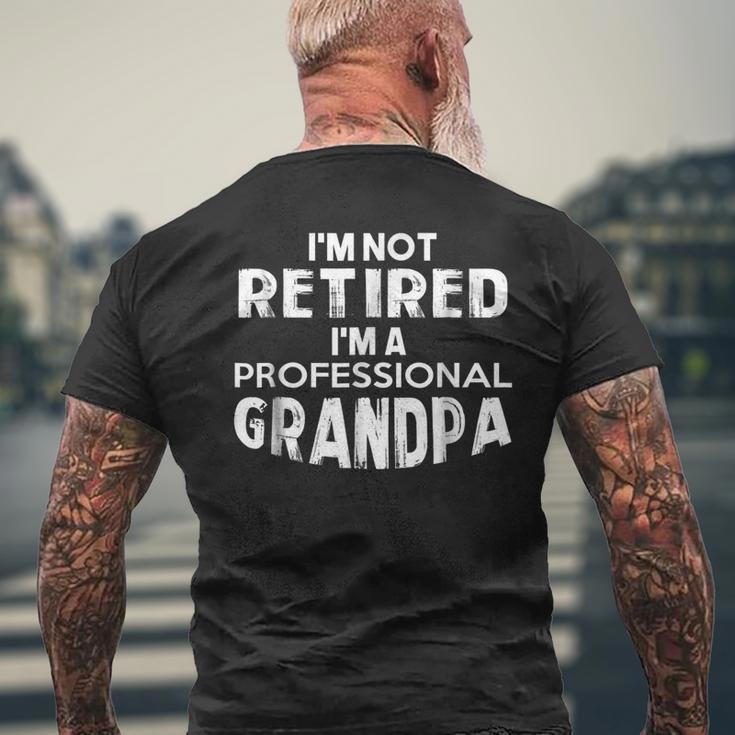 Mens Cool Retirement For Grandpa Tee Shirt Fathers Day 2017 Men's Back Print T-shirt Gifts for Old Men