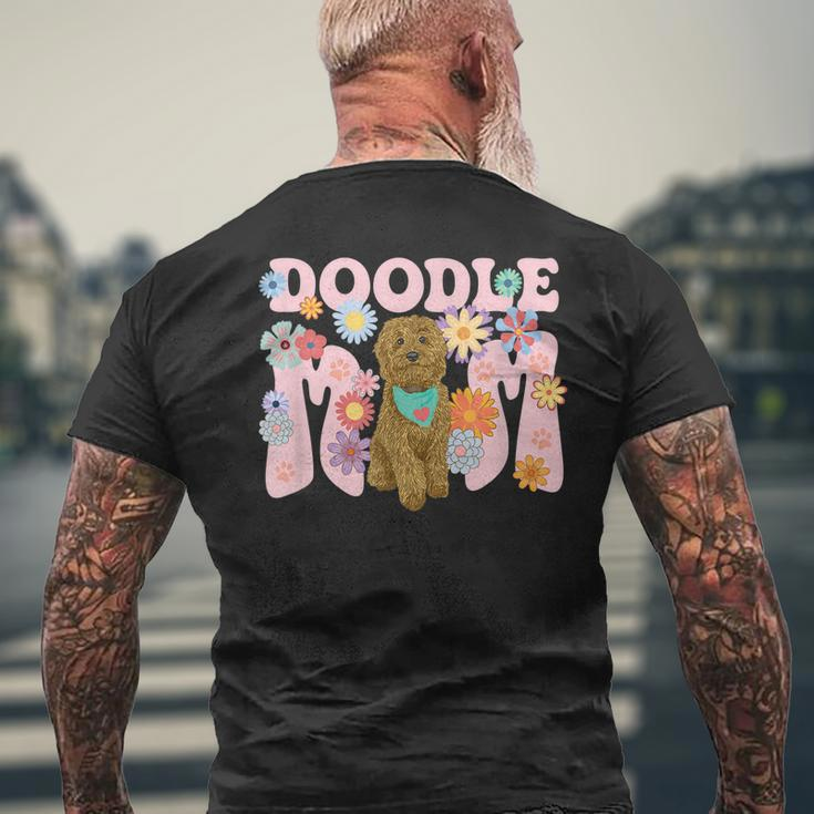 Cute Goldendoodle Doodle Dog Mom Women Men's Back Print T-shirt Gifts for Old Men