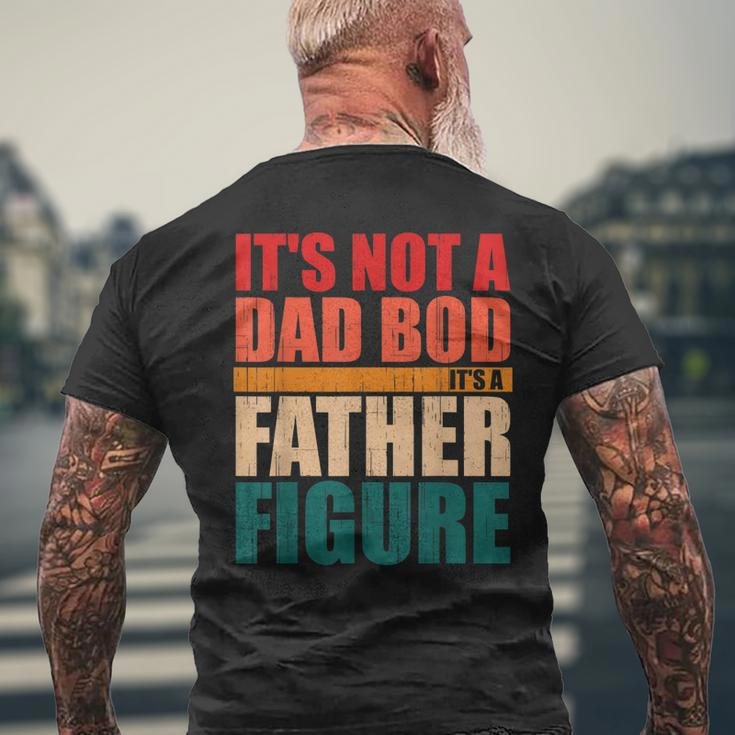 Dad Father Bod Figure Apparel I Father’S Day Beer Gag Drink Gift For Mens Mens Back Print T-shirt Gifts for Old Men