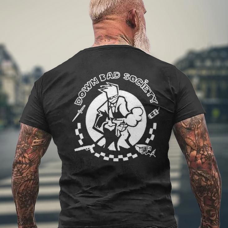 Dadbod Society Merch Master Of None Men's Back Print T-shirt Gifts for Old Men
