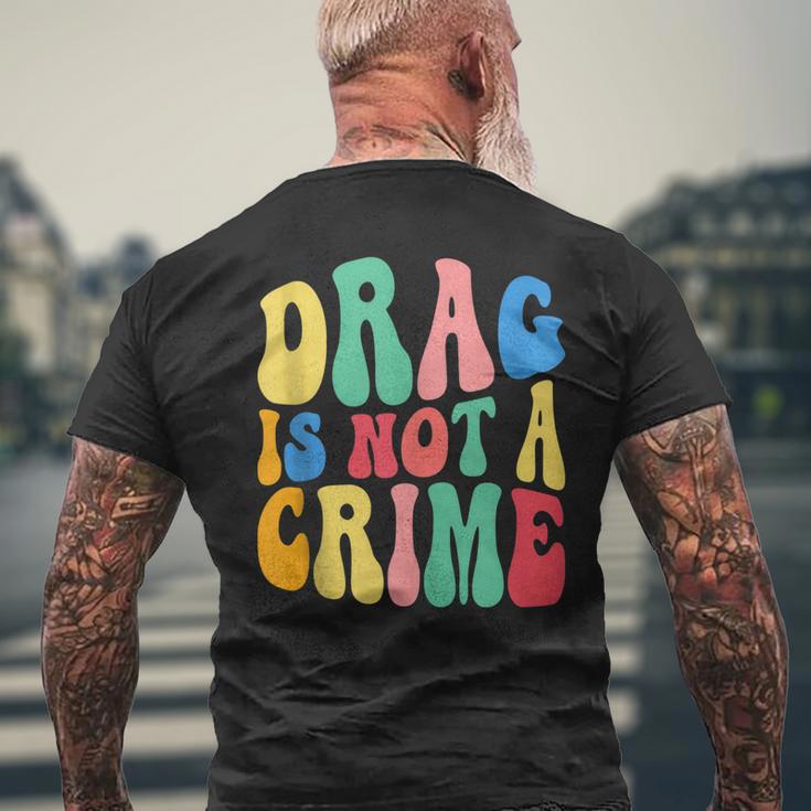 Drag Is Not A Crime Lgbt Gay Pride Equality Cute Drag Queen Men's Back ...