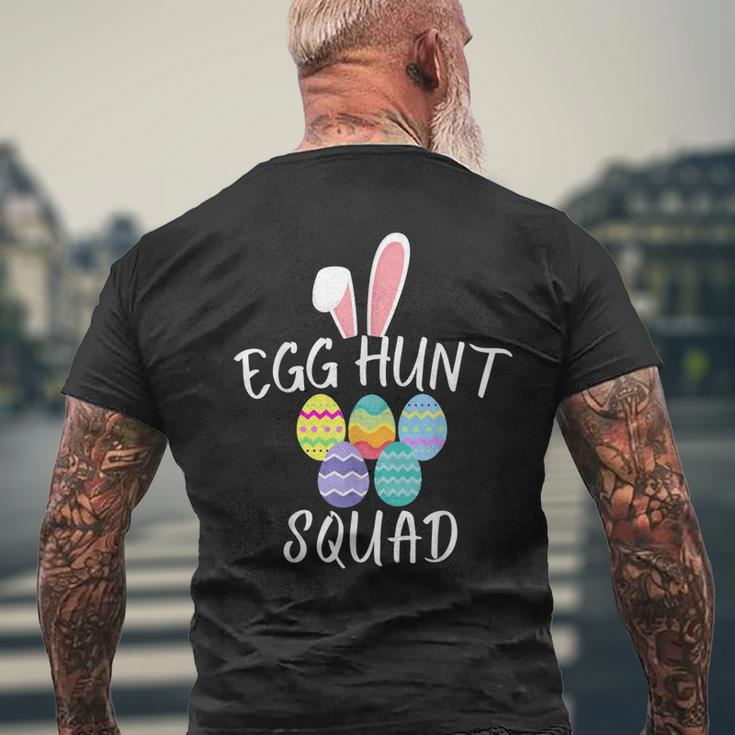 Egg Hunt Squad 2023 Easter Day 2023 Egg Hunt Hunter Men's Back Print T-shirt Gifts for Old Men
