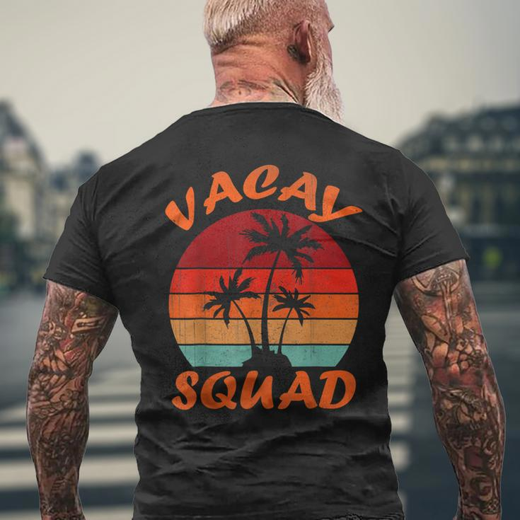 Family Vacation 2023 - Vacay Squad Men's Back Print T-shirt Gifts for Old Men