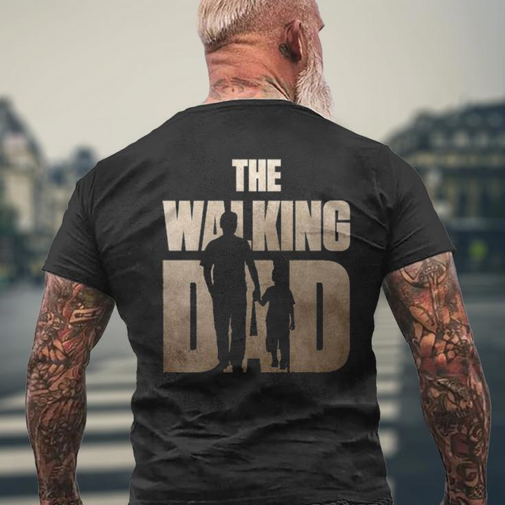 Father Son S The Walking Dad Fathers Day Men's T-shirt Back Print Gifts for Old Men