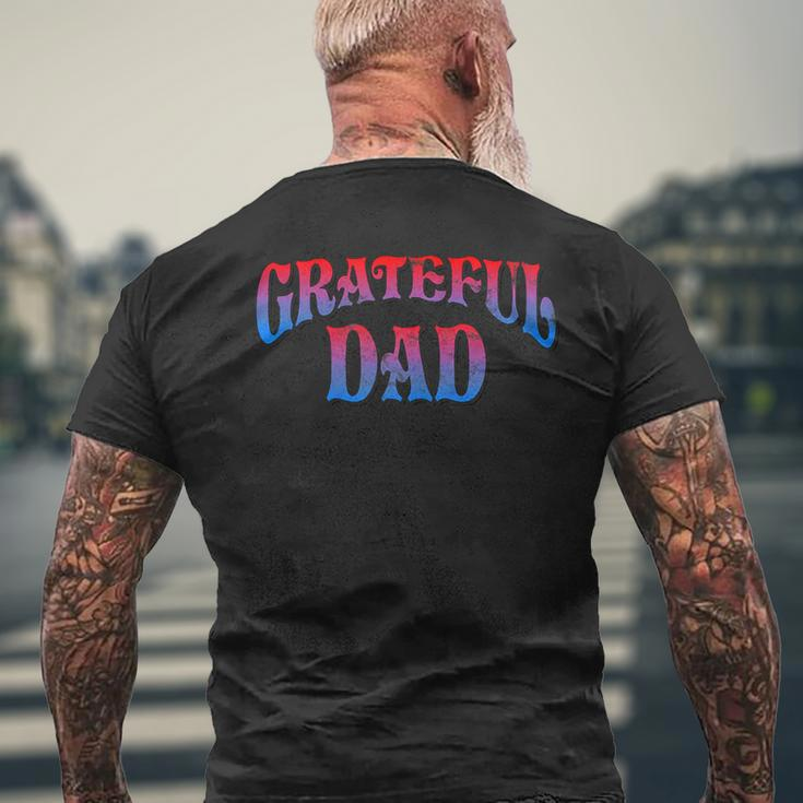 Grateful Dads Worlds Greatest Dad Fathers Day 2019 Men's Back Print T-shirt Gifts for Old Men