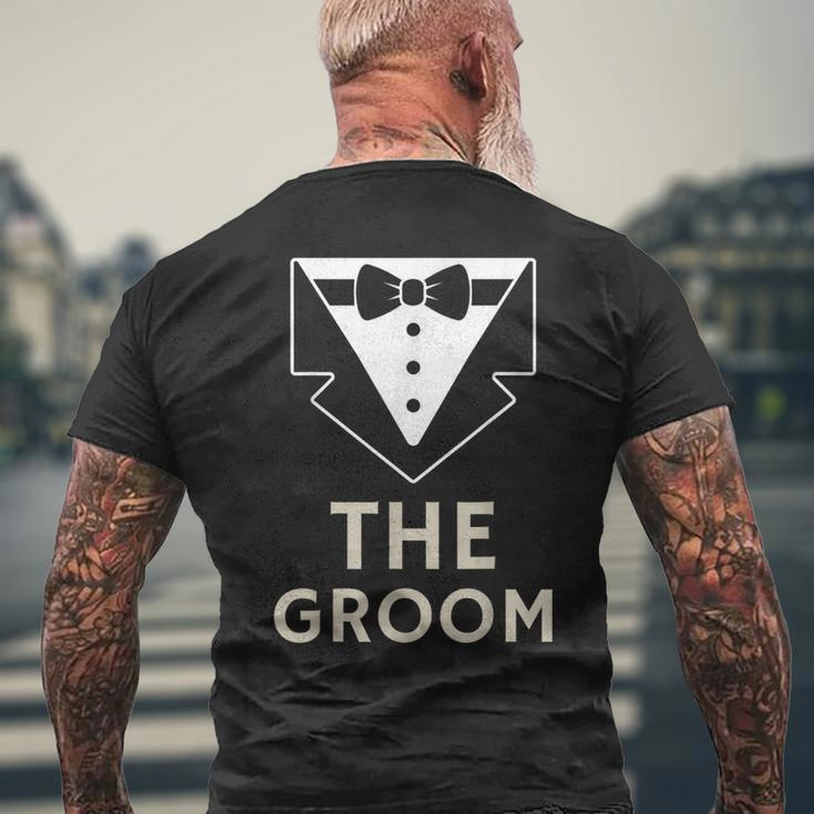 The Groom Bachelor Party Men's T-shirt Back Print Gifts for Old Men