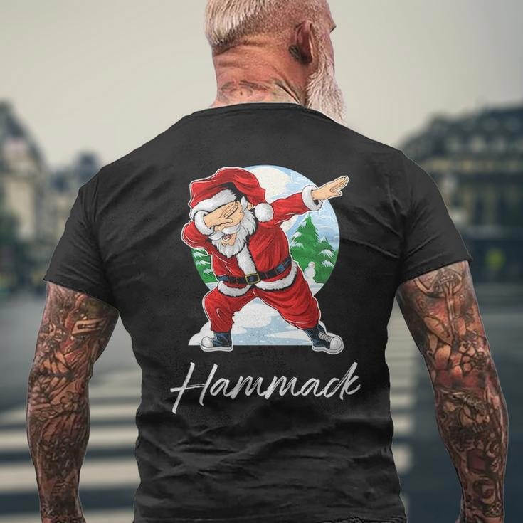 Hammack Name Gift Santa Hammack Mens Back Print T-shirt Gifts for Old Men
