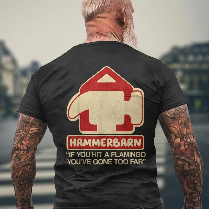 Hammerbarn Fathers Day Father’S Day Men's Back Print T-shirt Gifts for Old Men