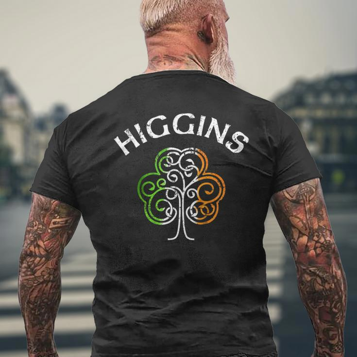 Higgins Shirt Irish Shamrock St Patricks Day Men's Back Print T-shirt Gifts for Old Men
