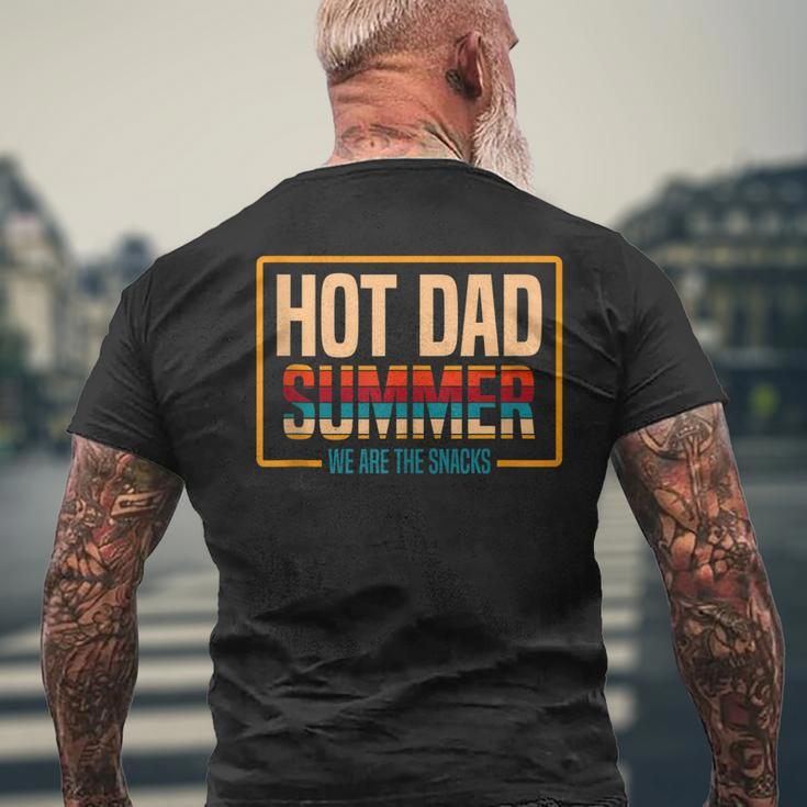 Hot Dad Summer We Are The Snacks Retro Vintage Men's T-shirt Back Print Gifts for Old Men