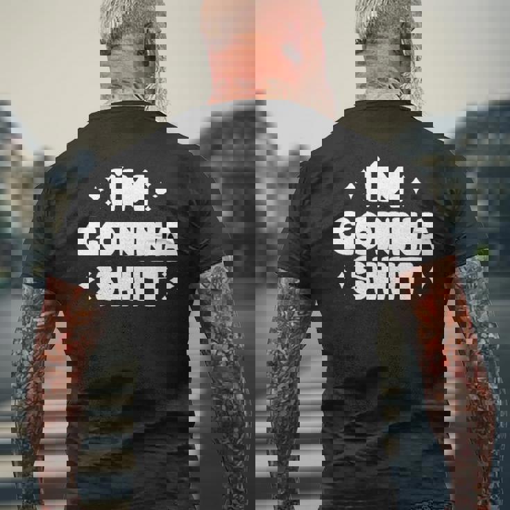 I’M GonnaMen's Back Print T-shirt Gifts for Old Men